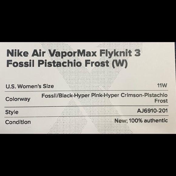 Nike Air VaporMax Flyknit3 Fossil Pistachio Frost - Picture 8 of 11